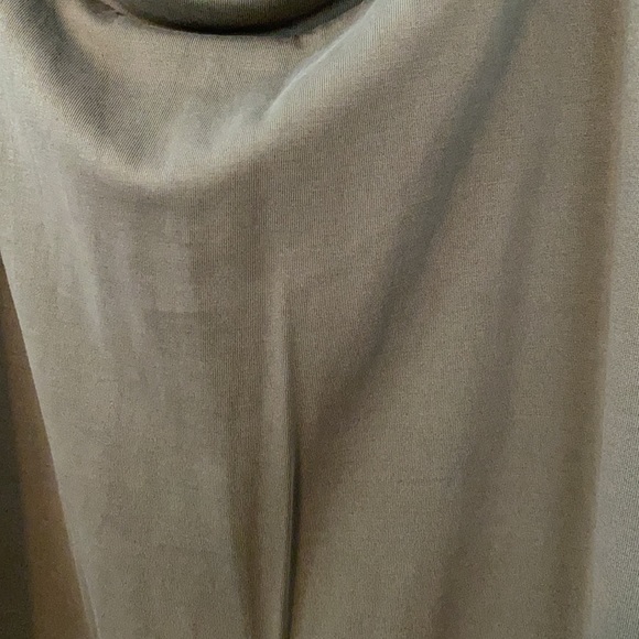 Lularoe Maxi NWT XL Army Green solid - Picture 2 of 3